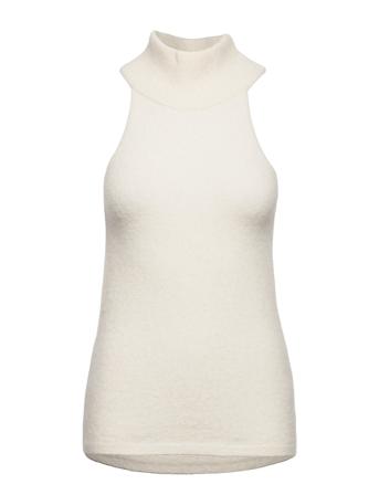 Emilio Sweater T-shirts & Tops Sleeveless Vit Stylein