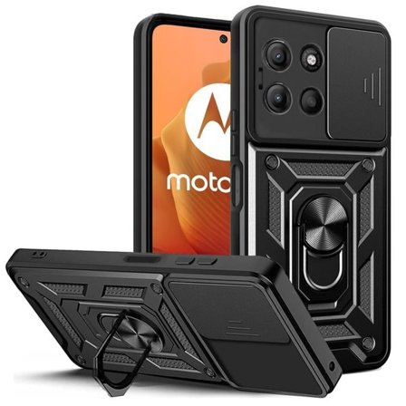 Tech-Protect CamShield Pro-fodral för Motorola Moto G15 - Svart