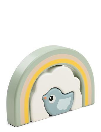 Stabletunnel Birdee Farvemix Toys Baby Toys Educational Toys Stackable Blocks Multi/patterned D By Deer