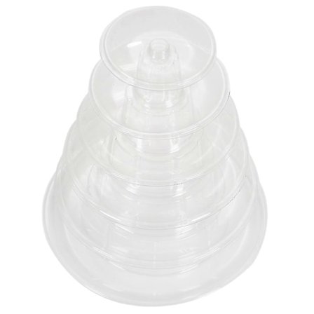 6 Etasjers Makroner Kake Display Tårn Stativ Festdekorasjonsverktøy - Aespa