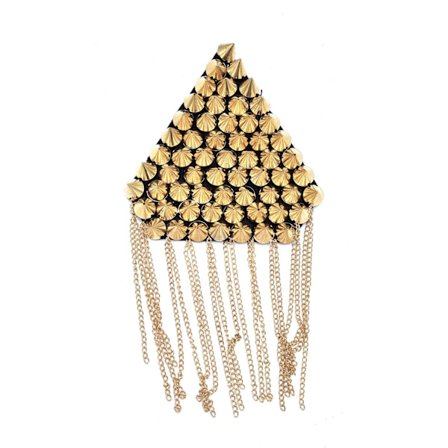 Gullfargede piggnagler - Piff opp klærne dine