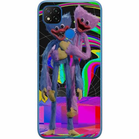 Xiaomi Redmi 9c Genomskinligt Skal Huggy Wuggy