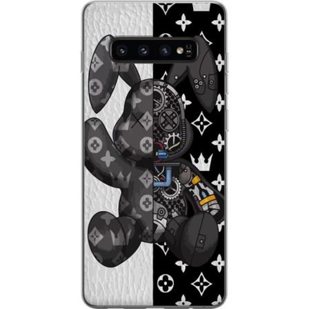 Samsung Galaxy S10 Läpinäkyvä kuori LV Bunny