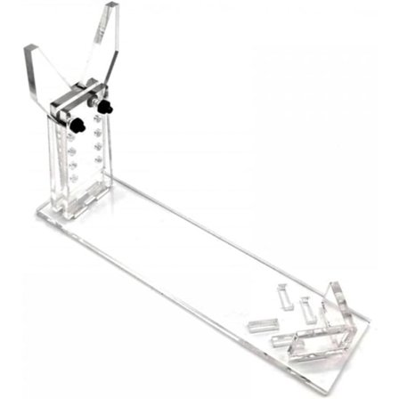1 stk. Akryl Pistolholder, Pistolstativ 5 Højdejusterbar Pistolholder