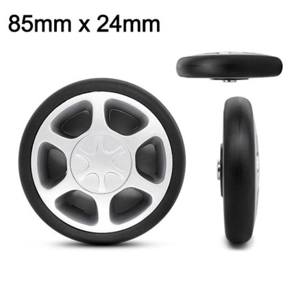 Reserveringshjul for koffert 85MM X 24MM 85mm x 24mm