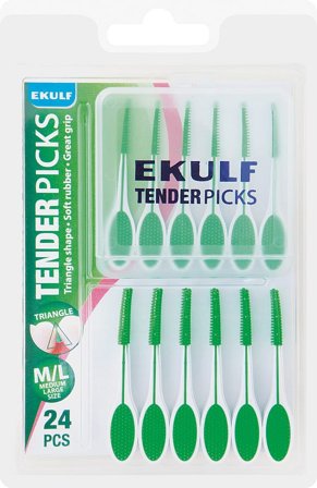 Ekulf Tandstikker m/l, Medicin & Pleje, Mund & Tandpleje, Tandstikker