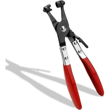 Slangeklemmertang, Slangeklemmertang, Slangeklemmertang for montering og justering av rette rør og slanger, 215 mm