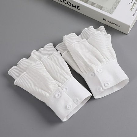 1 par falska ärmar avtagbara ärmar 1 1