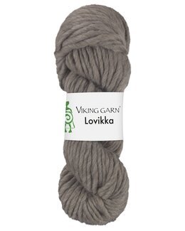 Garn Lovikka Hellbraun
