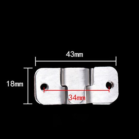 10 st bildhängande spänne fotoramskrokar S