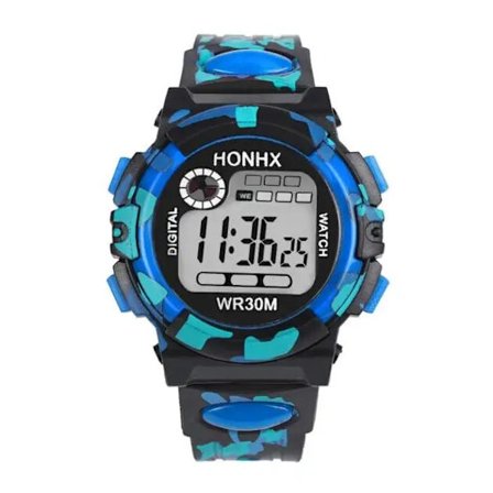 Children's Sport Watch Camouflage Military Digital Watches Multi-function Waterproof Outdoor Smart Watch For Boy Girl Reloj