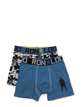 Cr7 Boys Trunk 2-Pack Night & Underwear Underwear Underpants Blå CR7