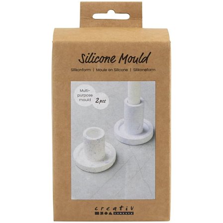 Creativ Company Silikonformer Lysestake 2-pack