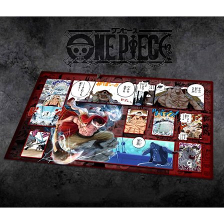 60*35cm OPCG One Piece Dedikert SPILL Kort Spillmatte Kamp Mot Rebecca Roronoa Zoro Trafalgar Law Tegneserie Bokserie Leke Gaver