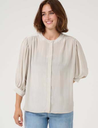 Kaffe Kaolina Shirt - Beige - 36