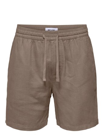 ONLY & SONS | Onstel Visc Lin Shorts 0075 Cs | L