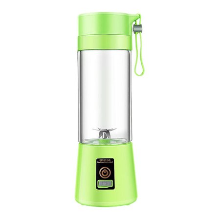 400ml Bärbar USB Elektrisk Fruktjuice Mixer Smoothie Maker Blender Skakare Flaska (Blå Sjö)