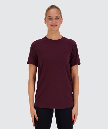 Women's Everyday Tee | Gymnation wine red / S
