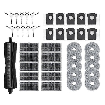 För Master One / Master Pro Robotdammsugare Huvudsida Borste HEPA-filter Moppduk Dynor Tillbehör