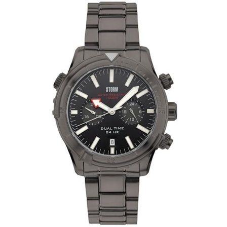 Kello - STORM - 47281-TN - Kvarts - Analoginen - Musta teräs