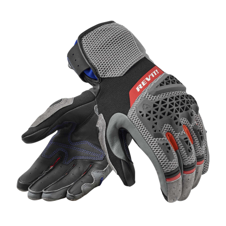 Motorradhandschuhe REV'IT! Sand 5 Damen Grau/Rot S