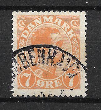 Danmark - AFA 98x - Stemplet