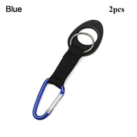 2stk Sportskjelespenne Utendørskarabin BLÅ Blue