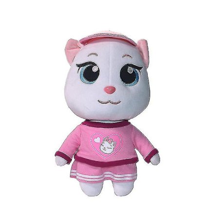 28cm Kan ikke snakke versjon Talking Tom og venner med hatt plysjleker Talking Tom Angela Ginger dukker med skiftbare klær DB