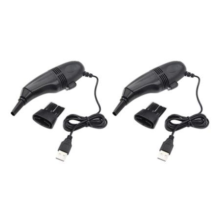 2x Mini USB Dammsugare Tangentbord Dammrengörare För Laptop PC Dator - Familj Kontor PC Tangentbord Rengörare(FMY)