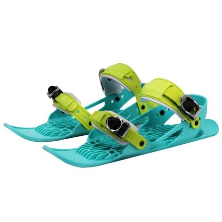 Mini snøskiskøyter - korte Snowblades unisex vintersport skiskøyter - nye barnemodeller (farge){TL}