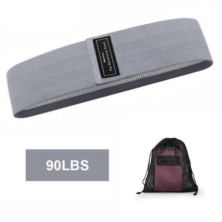 Träning Fitness Höftslingor Motståndsband Anti-halk knäböj Expanderstyrka Gummiband Yoga Gym Träning Flätat elastiskt band