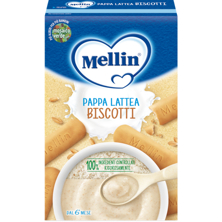 Mellin Pappa Lattea Biscotti 250g