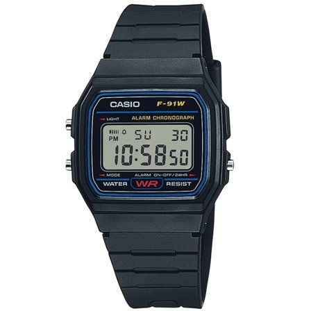 Casio Collection F-91W - Svart
