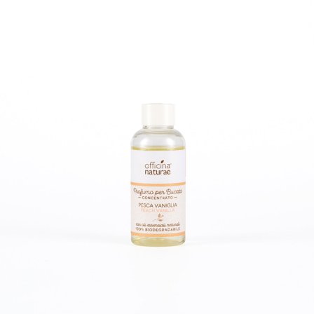 Officina Naturae PROFUMO PER BUCATO CONCENTRATO PESCA VANIGLIA 100ml - Prodotti bucato