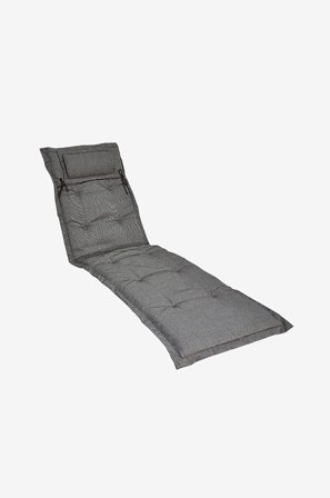 Fritab - Liggestolunderlag Canyon - Grå - Puter til solstol & solseng - Fra Homeroom