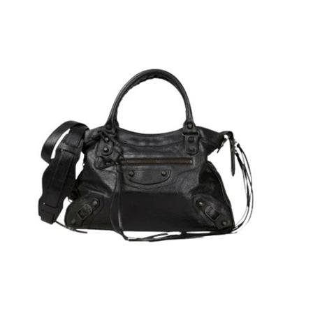 Balenciaga Vintage Pre-owned Læder balenciaga-tasker Sort, Dame Vintage Tasker, Størrelse: ONE Size