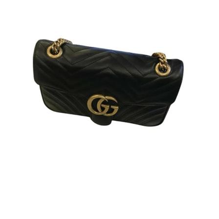 Gucci Vintage Pre-owned Læder gucci-tasker Sort, Dame Vintage Tasker, Størrelse: ONE Size