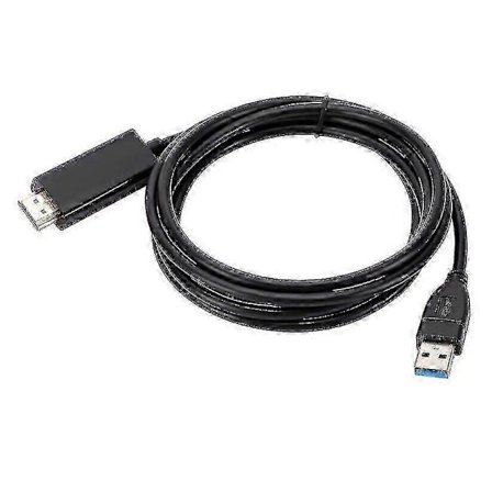 1,8 m USB till HDMI-adapterkabel Sladd USB 2.0 Typ A Hane till HDMI Hane Konverterare Ny