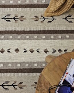 Uldtæppe Röllakan Fagersta Natur