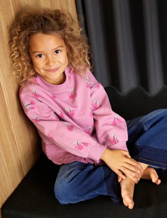 Minymo Pants Denim - Blue - 140