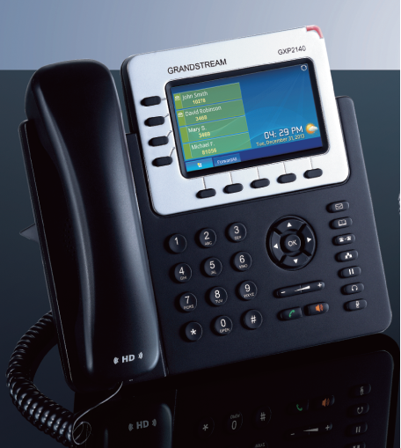 GRANDSTREAM GXP2140 Enterprise IP Phone - VoIP-telefon - 5-veis anropskapasitet