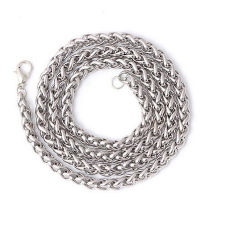 Rostfritt stål HALSBAND 6mm-500mm