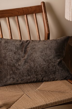 Jotex - Putetrekk 40x60 Cm mørk brun - SHILO - Kjøp Pynteputer & trekk hos Jotex