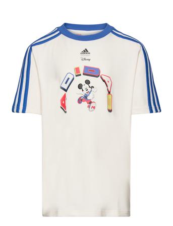 Lk Dy Mm T T-shirts Short-sleeved Creme Adidas Sportswear*Betinget Tilbud