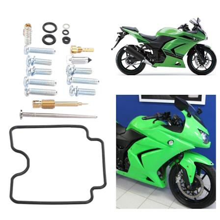 Kaasuttimen korjaus- ja kunnostussarja Kawasaki EX250E EX250J EX250F Ninja 250R 2008 2012
