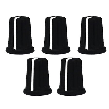 EQ Vred Ersättning Equalizer Potentiometer Fader Vred Tryckstångskåpa, Vredkåpa-F