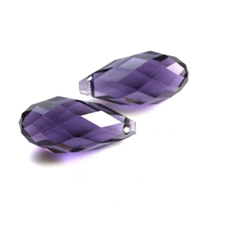 20st/ set Crystal Beads Teardrop Faceted Crystal 08 08