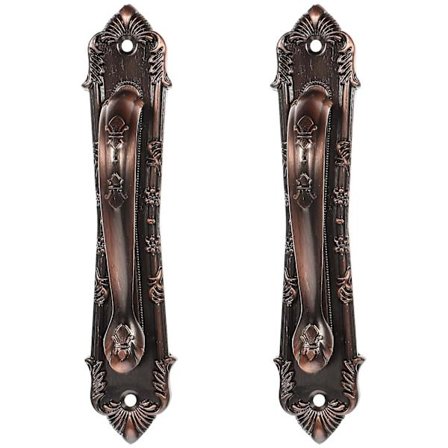 2 stk. Døre og Vinduer Træ Dørgreb Antik Vintage Dørtræk Stænger