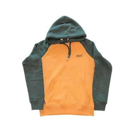 Superdry, Hoodies Oranje, Heren, Maat:M