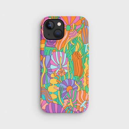 Flowers by Mike Perry, Plant-Based Phone Case 100% Circular, iPhone 15